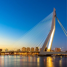 Erasmusbrug van Rotterdam